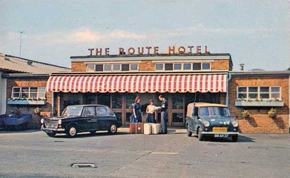  The Route Hotel at RAF Lyneham, UK.  Used for overnight accomodation prior to early morning flights. 