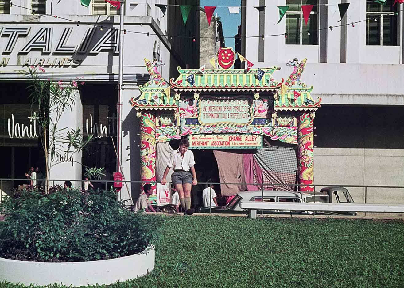  Change Alley, Singapore 1960s. 