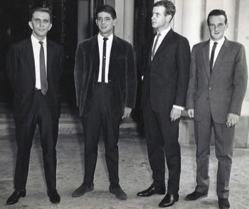  ( Raffles Hotel 1965 ) L-R: Mike Courage, Rene 'Acker' Dee, Dave Kitchin, Trevor Knight. 