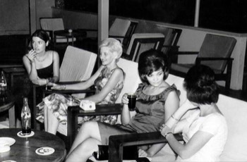  ( Corps Day Seremban 1965 ) L-R : Mrs Collins, Mrs Woodhouse, Liz Cooke, Caterina Bell. 