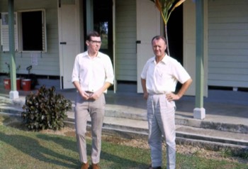  (Singapore 1965) Dave Mackney & Arthur Huntbach at HQ Int Corps (FE) 